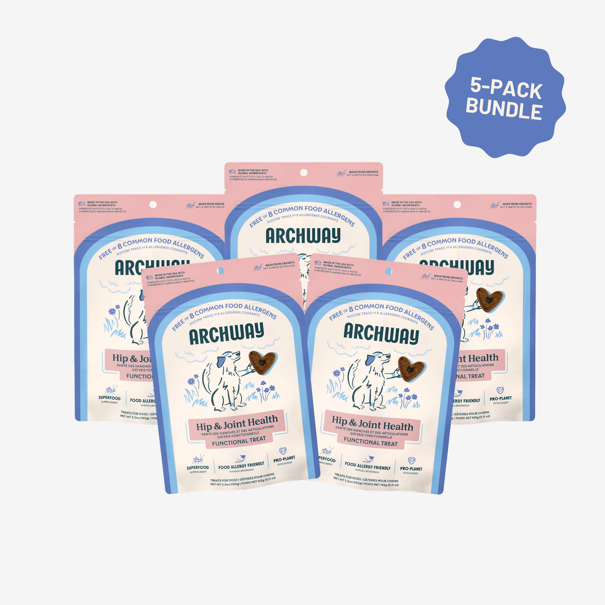 Cricket Hip & Joint Health Dog Treats | Archway