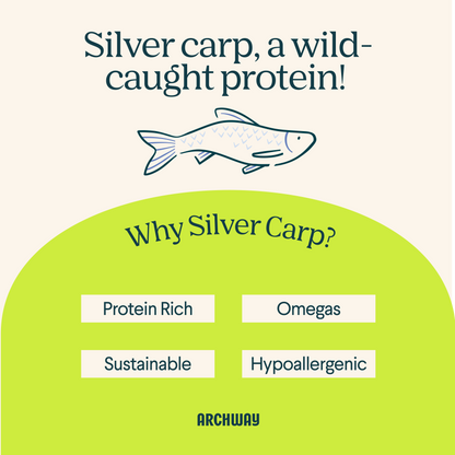 Silver Carp and Sweet Potato Biscuits