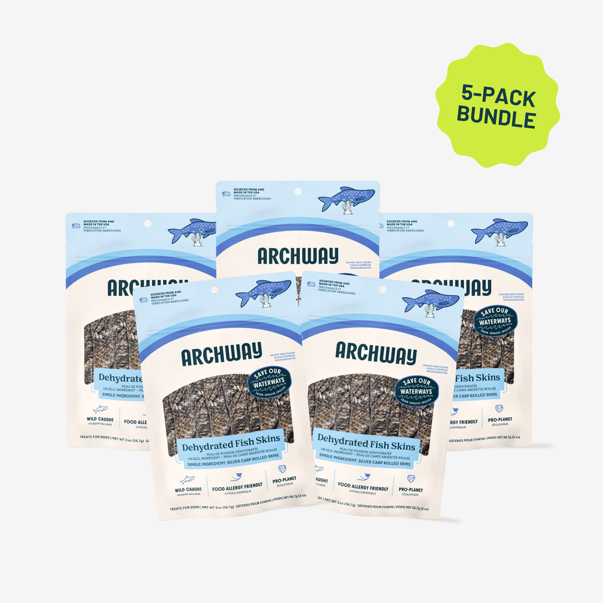 Sustainable Fish Skin Rolls For Dogs | Archway