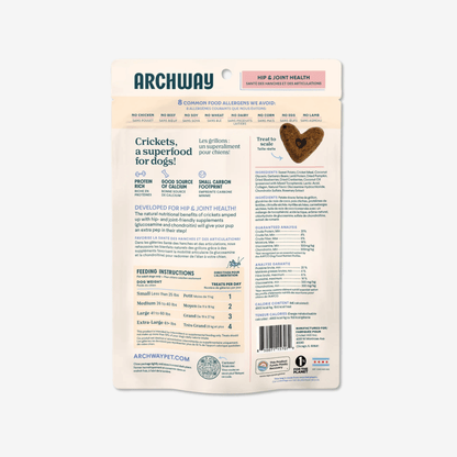 Cricket Hip & Joint Health Dog Treats | Archway