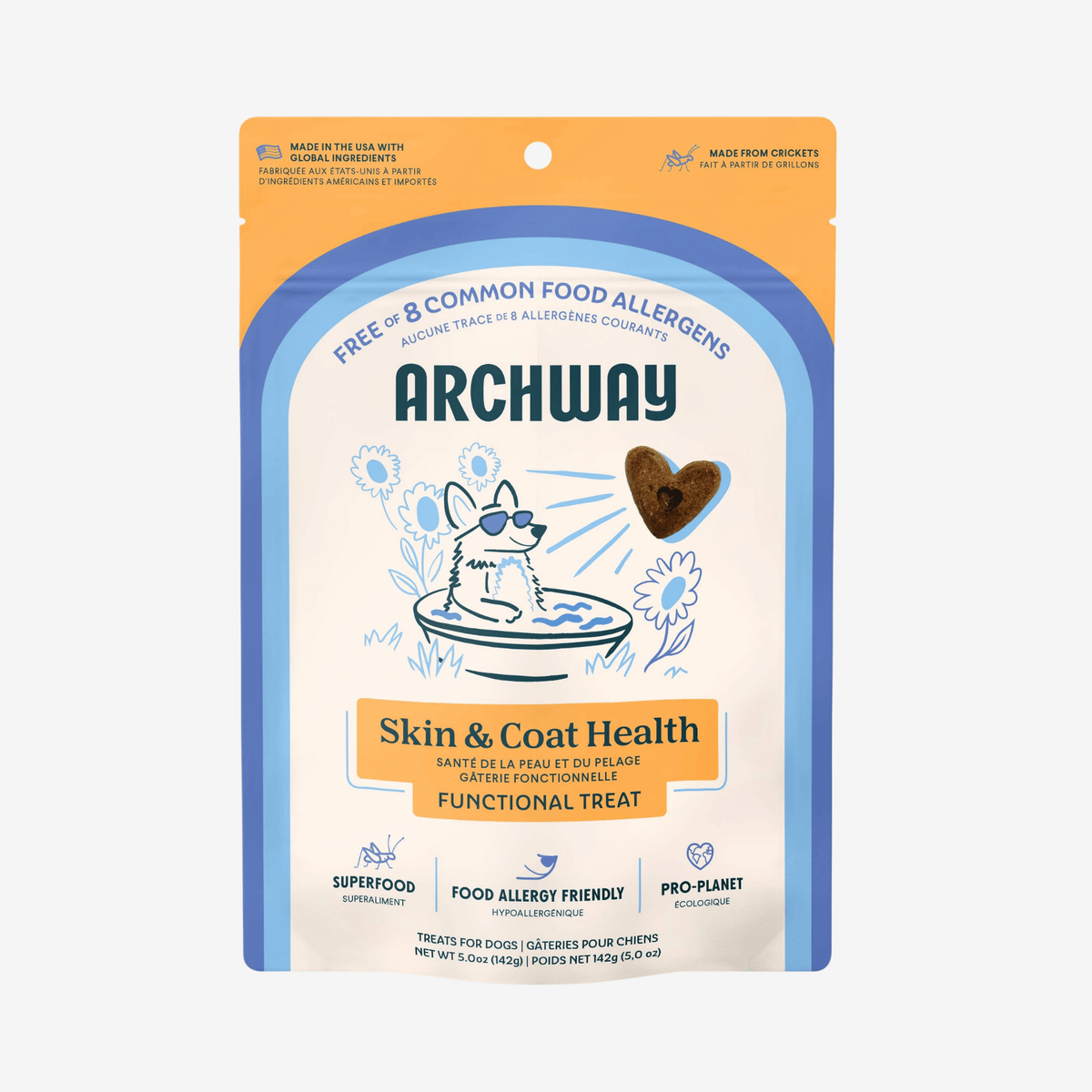 Hypoallergenic Skin & Coat Health Dog Treat