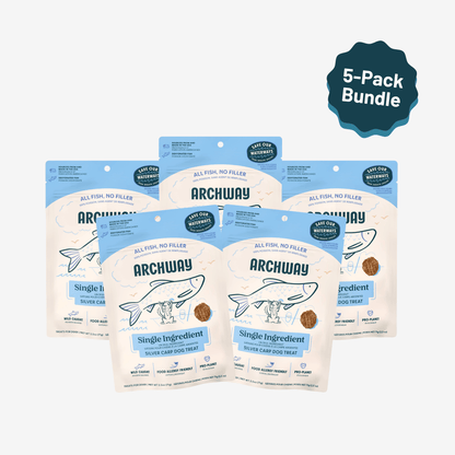 Silver Carp Fish Chip For Dogs (Single Ingredient Treat)