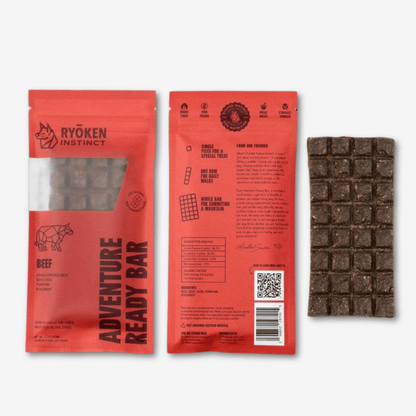 Beef Treat & Snack Bar for Active Dogs - Energy & Recovery