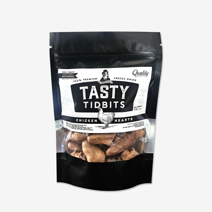 Chicken Heart Tasty Tidbits | Dapper Dog Provisions