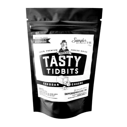 Cheddar Cheese Tasty Tidbits | Dapper Dog Provisions