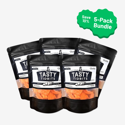 Sweet Potato Tasty Tidbits | Dapper Dog Provisions