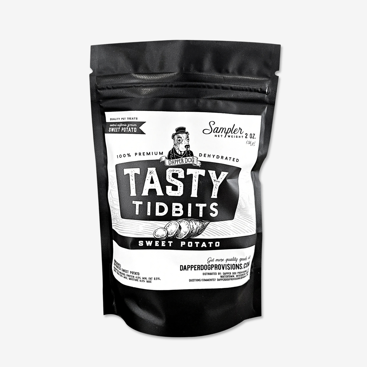 Sweet Potato Tasty Tidbits | Dapper Dog Provisions