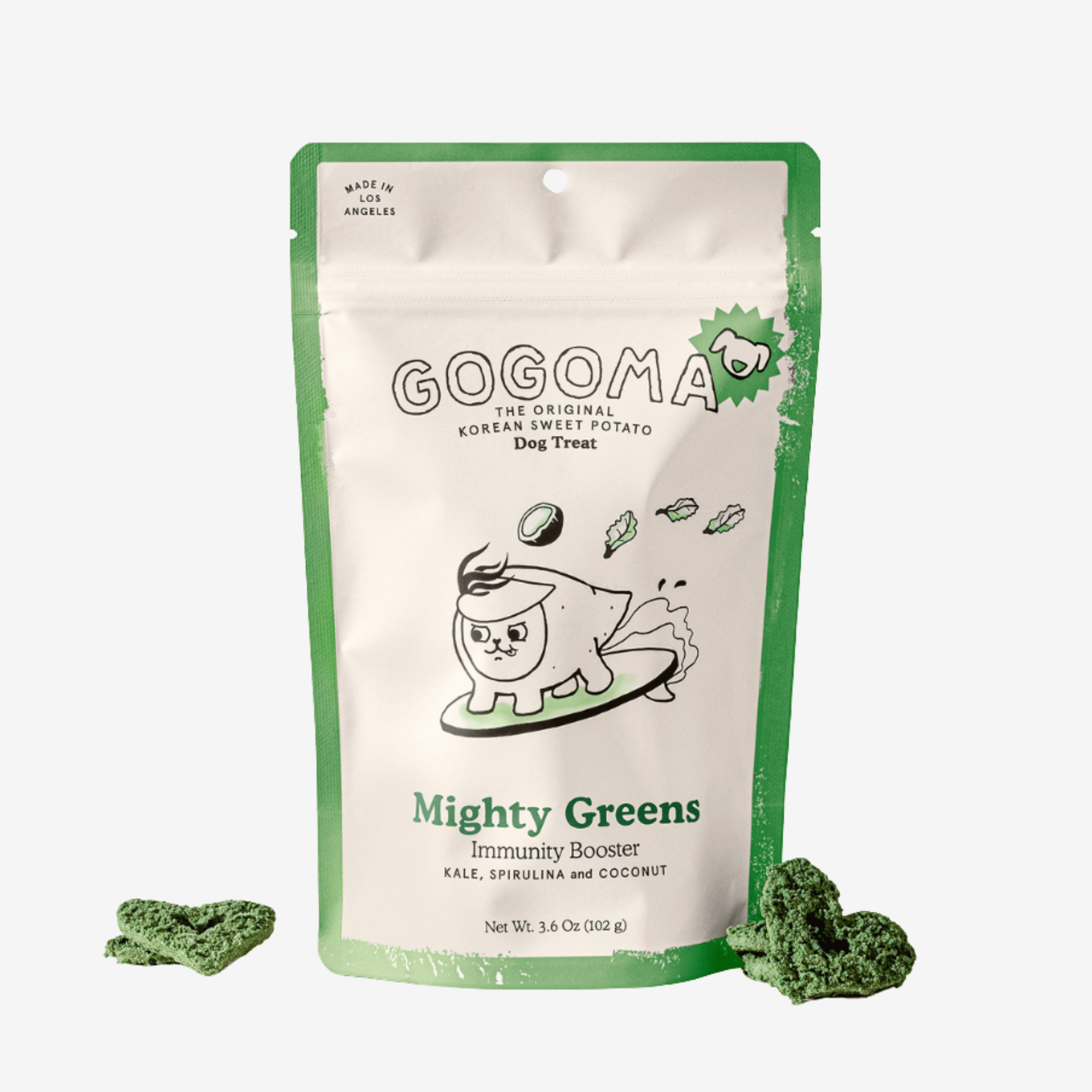 Spirulina + Coconut Whole Food Dog Treat for Immunity