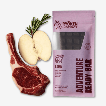 Lamb Treat & Snack Bar for Active Dogs - Energy & Recovery