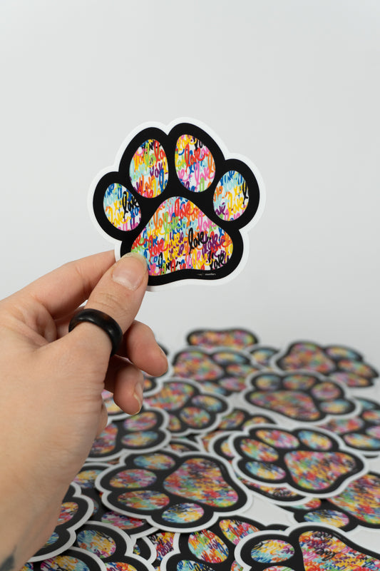 Dog Love Sticker