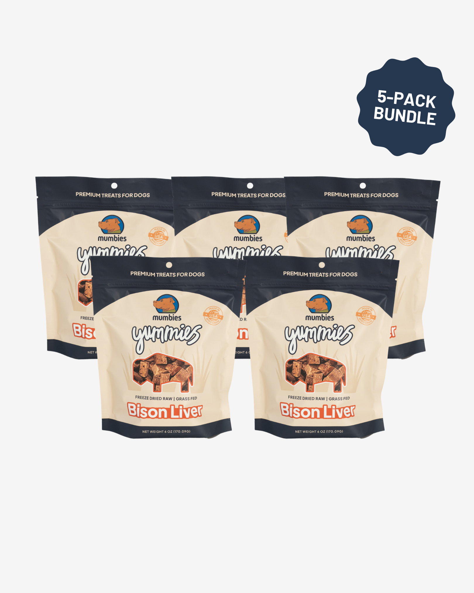 Yummies Bison Liver Treats