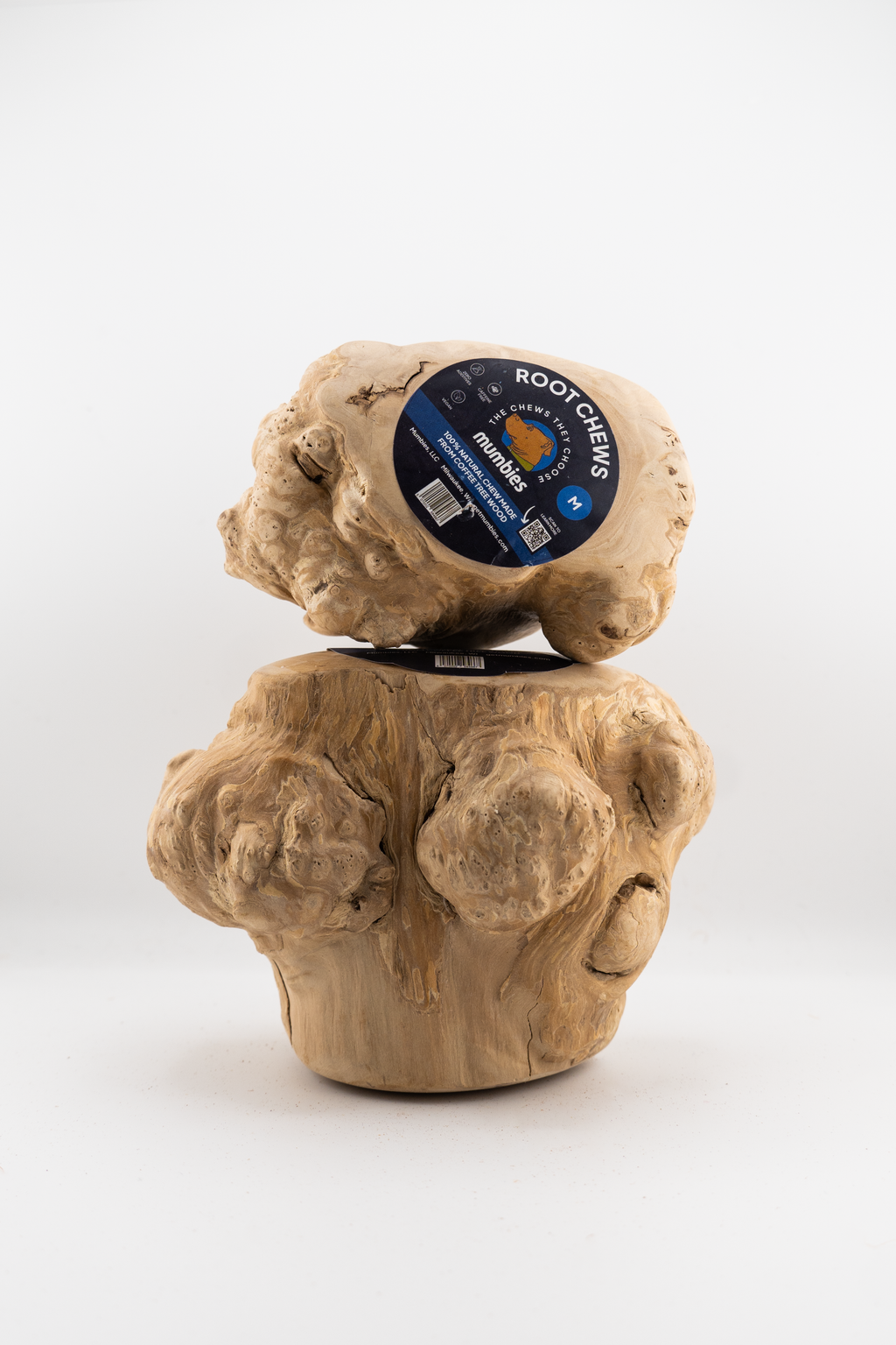 Coffee Wood Root Chews for Dogs by Mumbies