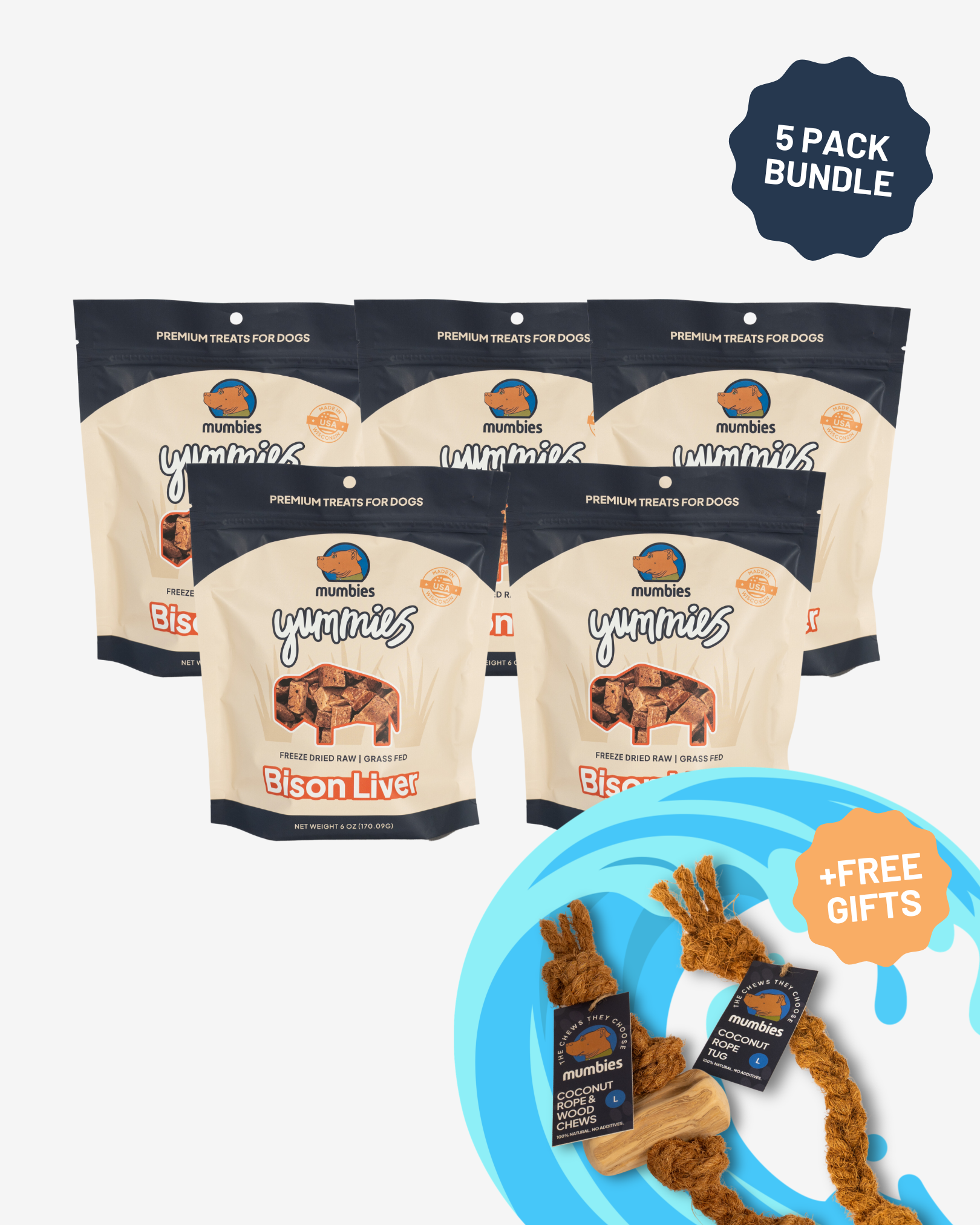 Yummies Bison Liver Treats