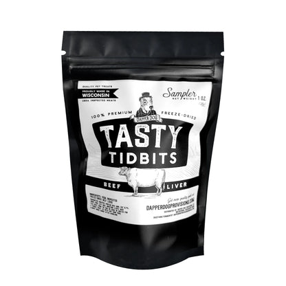 Beef Liver Tasty Tidbits | Dapper Dog Provisions