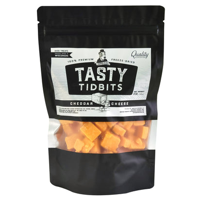 Cheddar Cheese Tasty Tidbits | Dapper Dog Provisions