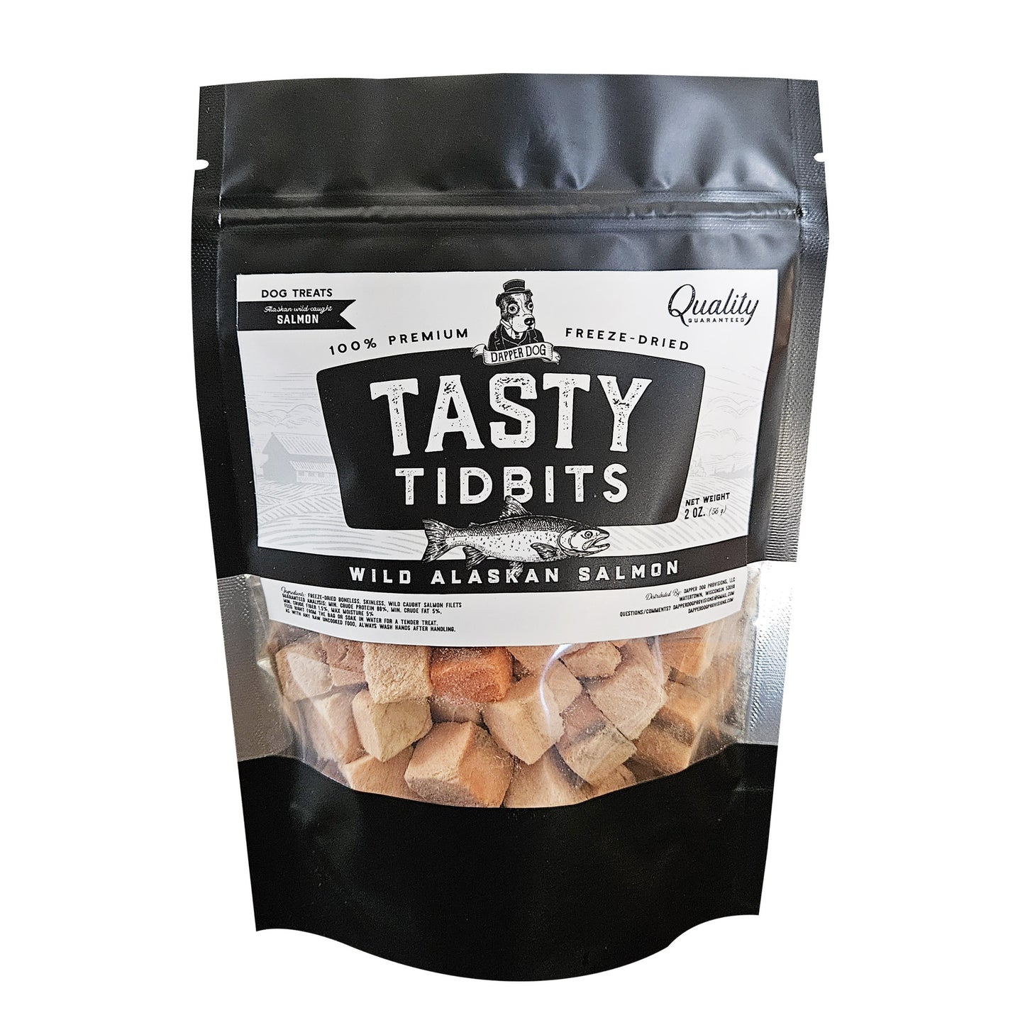 Wild Alaskan Salmon Tasty Tidbits | Dapper Dog Provisions