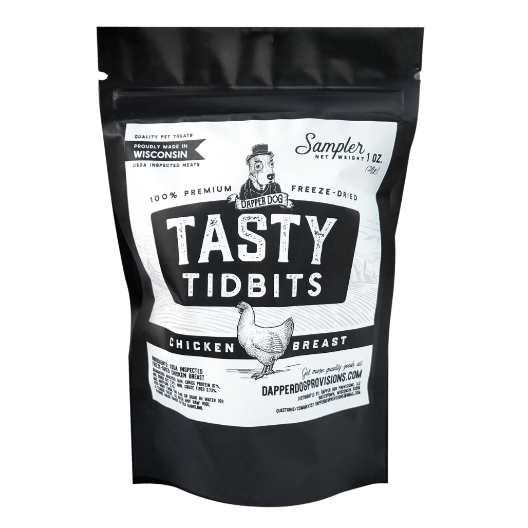 Chicken Breast Tasty Tidbits | Dapper Dog Provisions