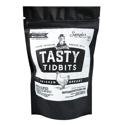 Chicken Breast Tasty Tidbits | Dapper Dog Provisions
