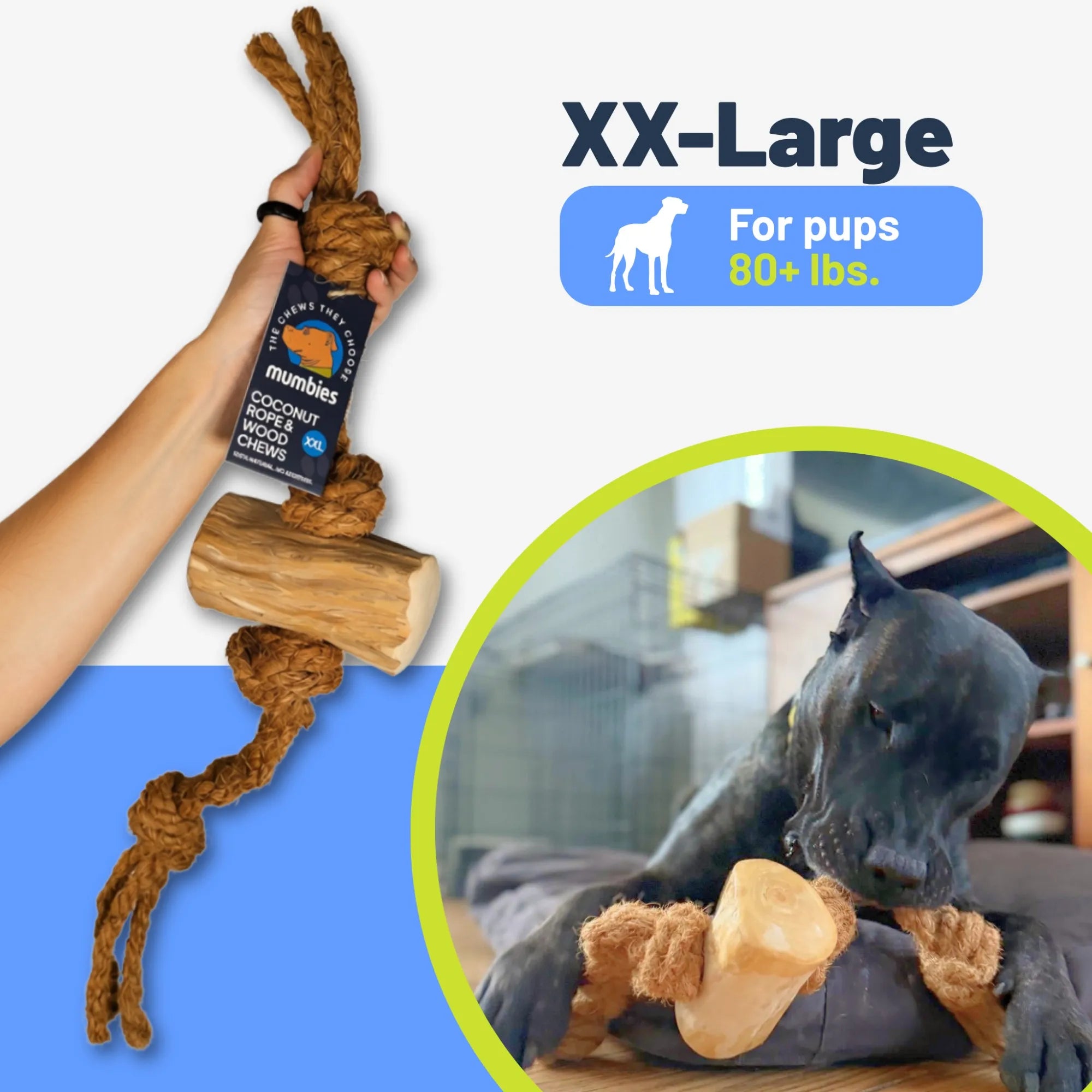 Coconut Rope & Original Chew, XXL