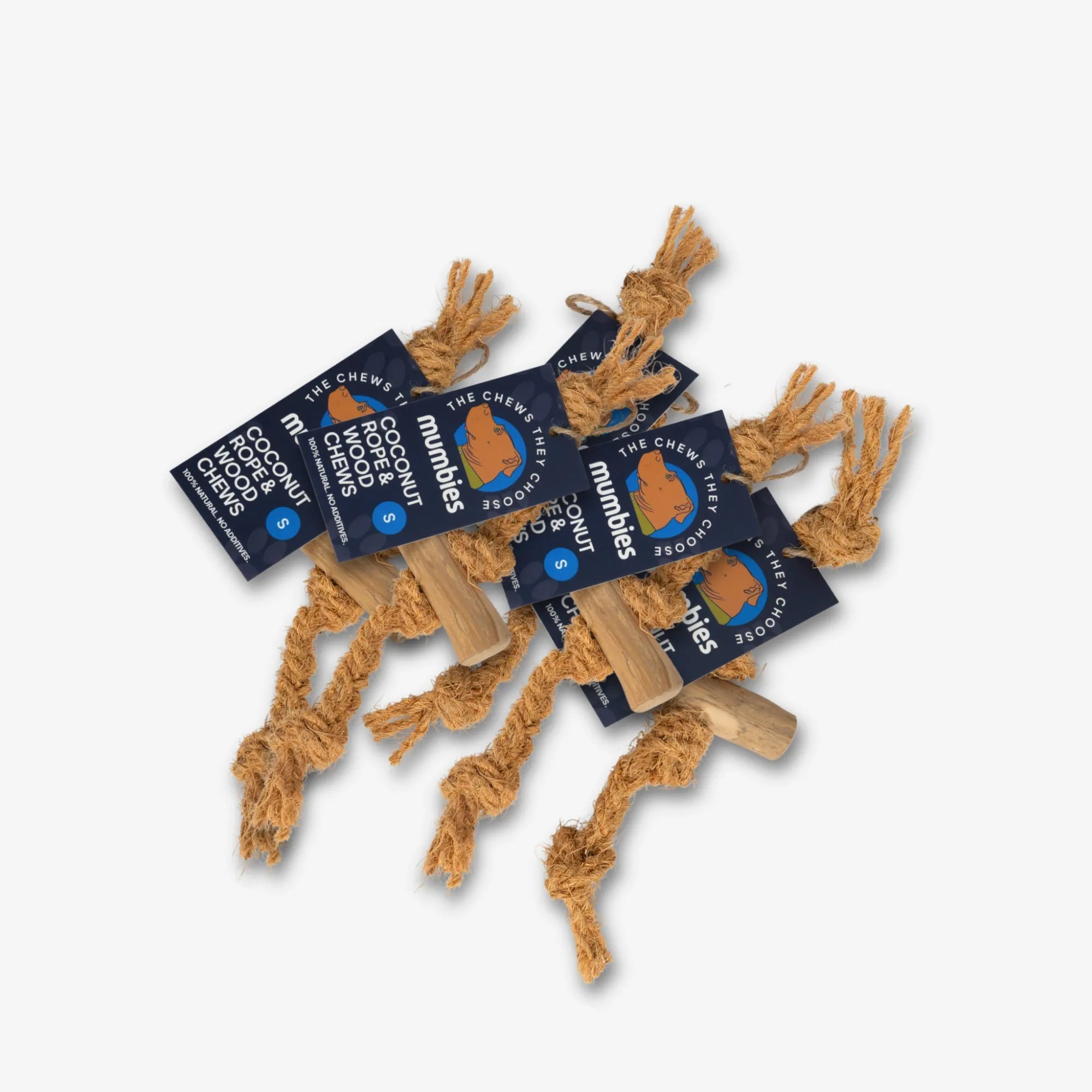 Coconut Rope & Original Chew, Small, 5 Pack