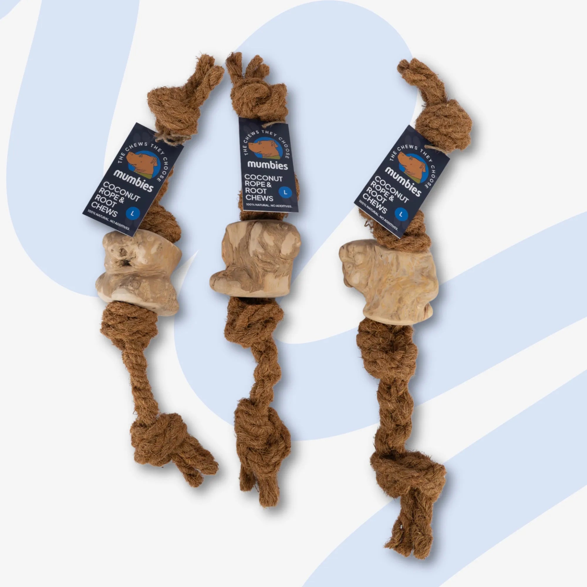 Coconut Rope & Root Chew, Large