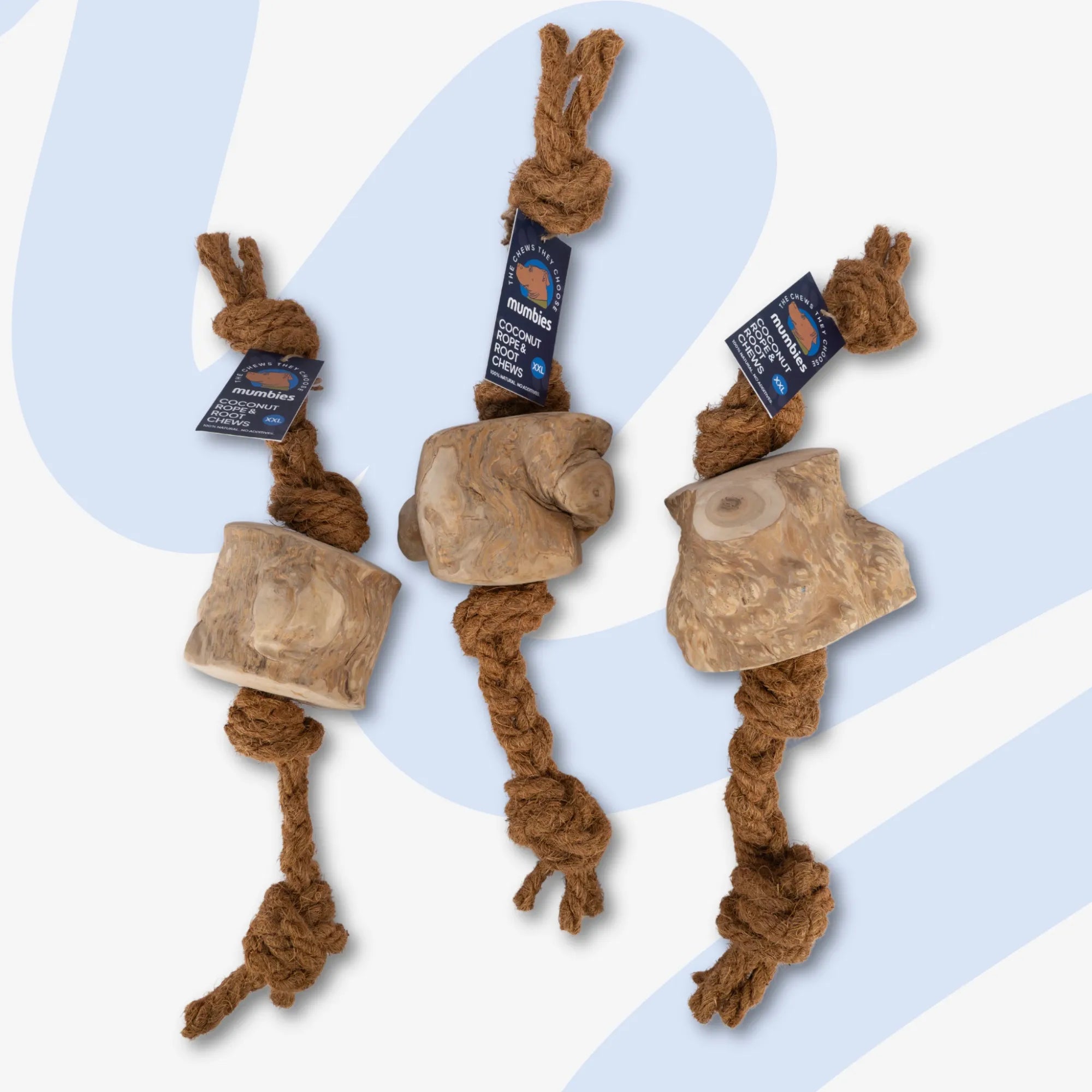 Coconut Rope & Root Chew, XXL