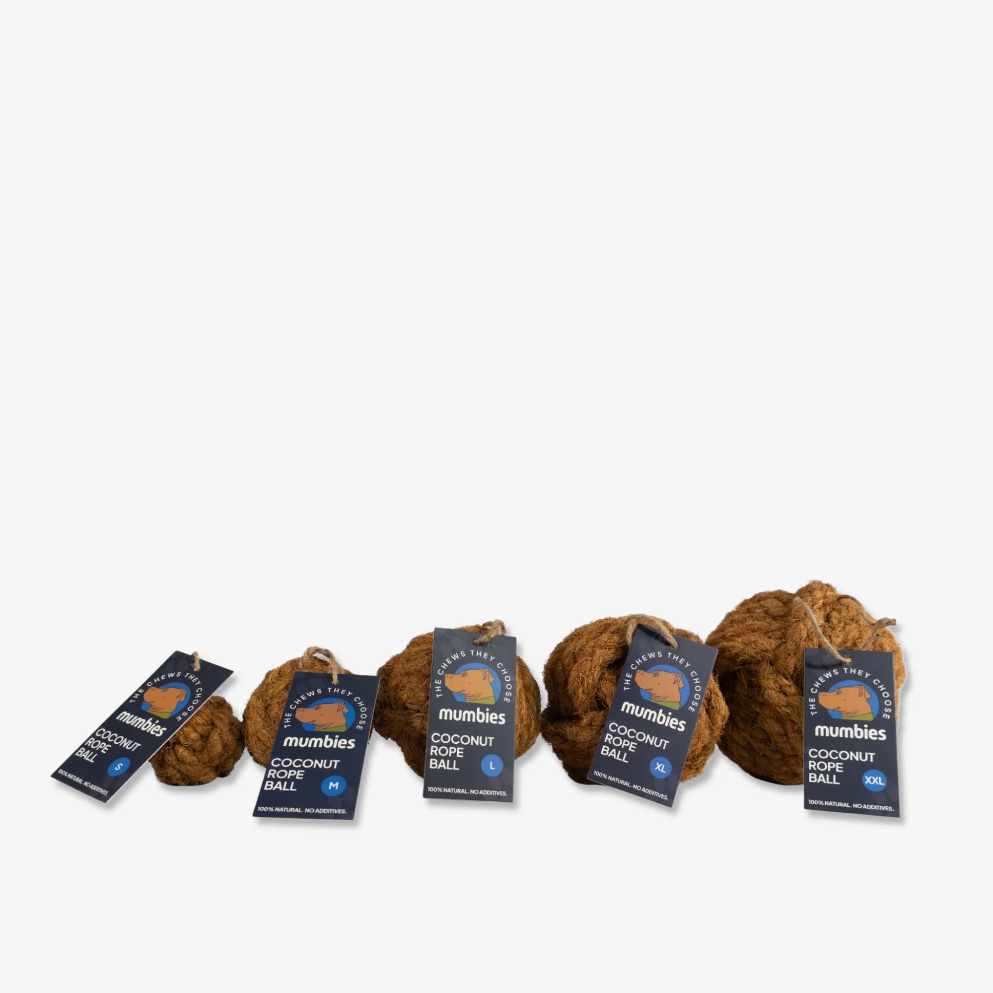 Coconut Rope Ball, Variety Pack - All Sizes