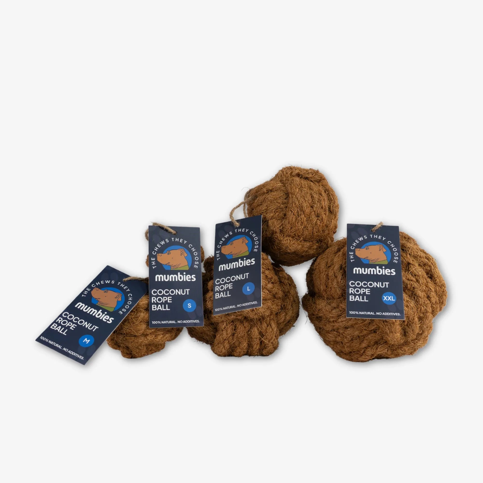 Coconut Rope Ball, Variety Pack - All Sizes, Variety Pack - All Sizes